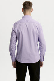 Camisa Hombre Fantasía Lila