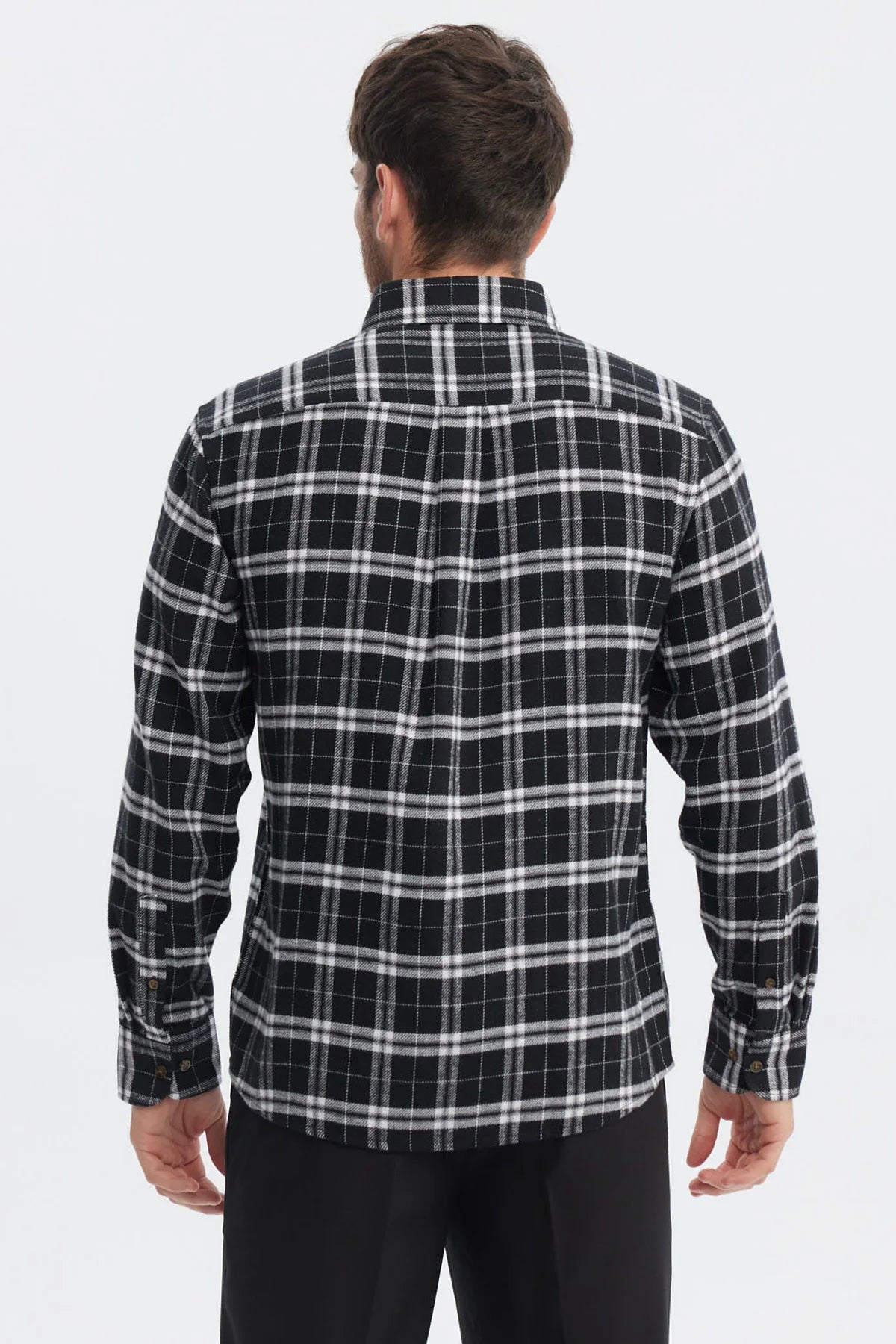 Camisa Hombre Franela Básica Marengo