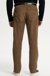 Pantalón Hombre Cotelé Café Claro