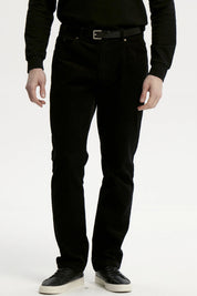 Pantalón Hombre Cotelé Negro