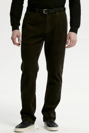 Pantalón Hombre Cotelé Verde