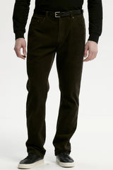 Pantalón Hombre Cotelé Verde