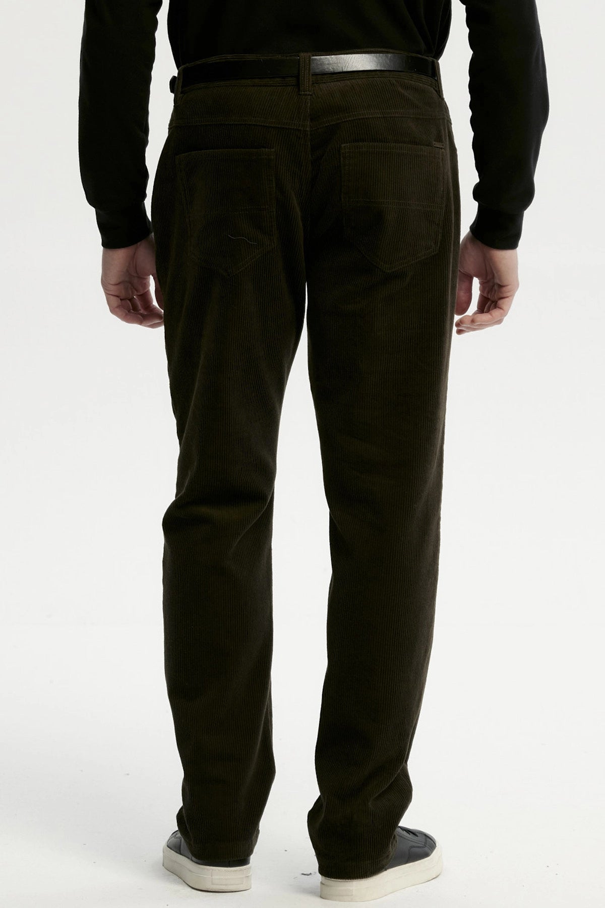 Pantalón Hombre Cotelé Verde