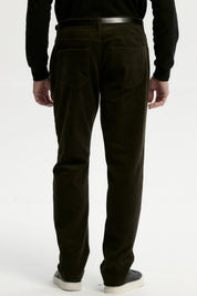 Pantalón Hombre Cotelé Verde