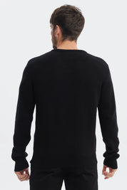 Sweater Hombre Básico Negro