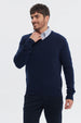 Sweater Hombre Básico Azul Marino