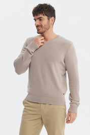 Sweater Hombre Básico Beige