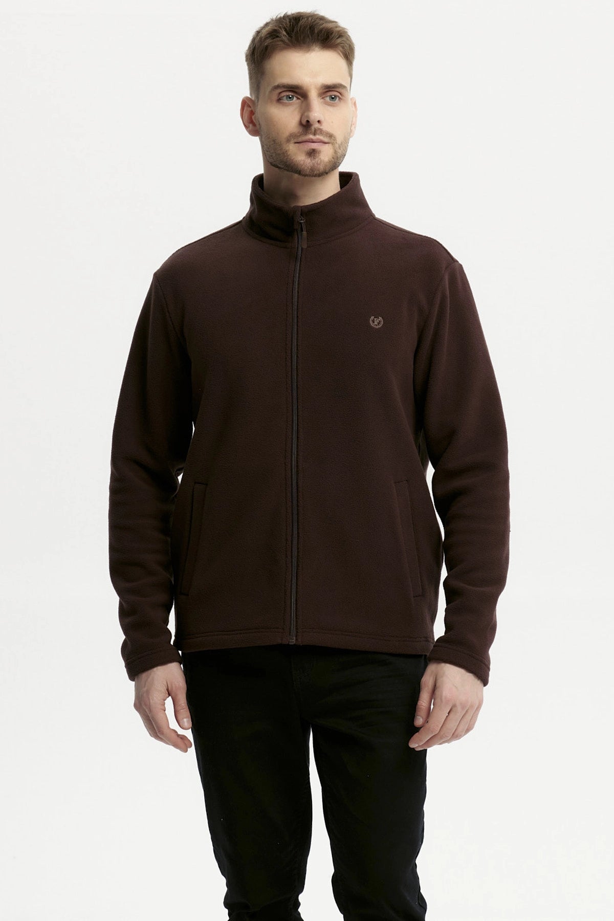 Polar Hombre Liso Café Oscuro