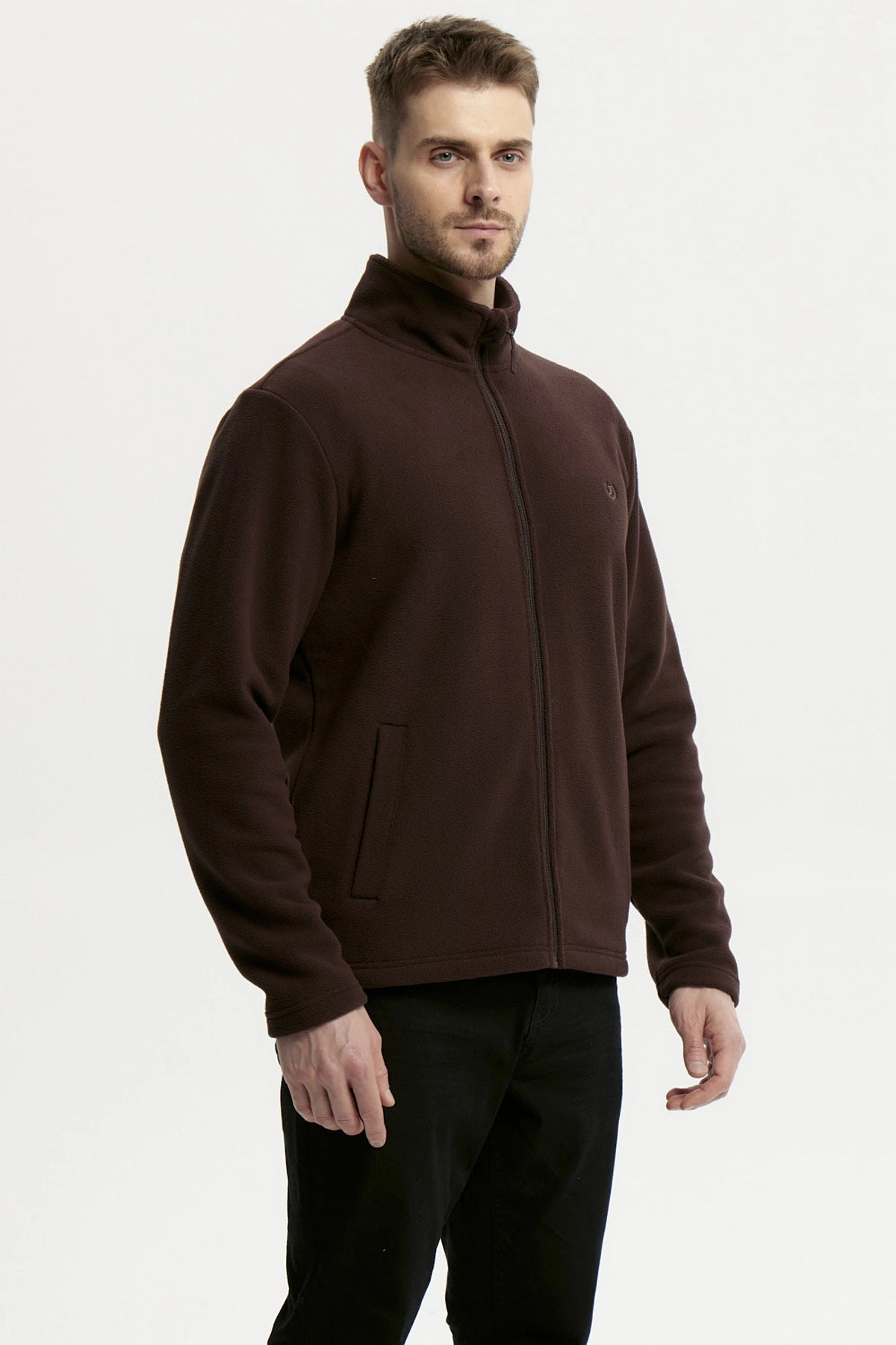 Polar Hombre Liso Café Oscuro