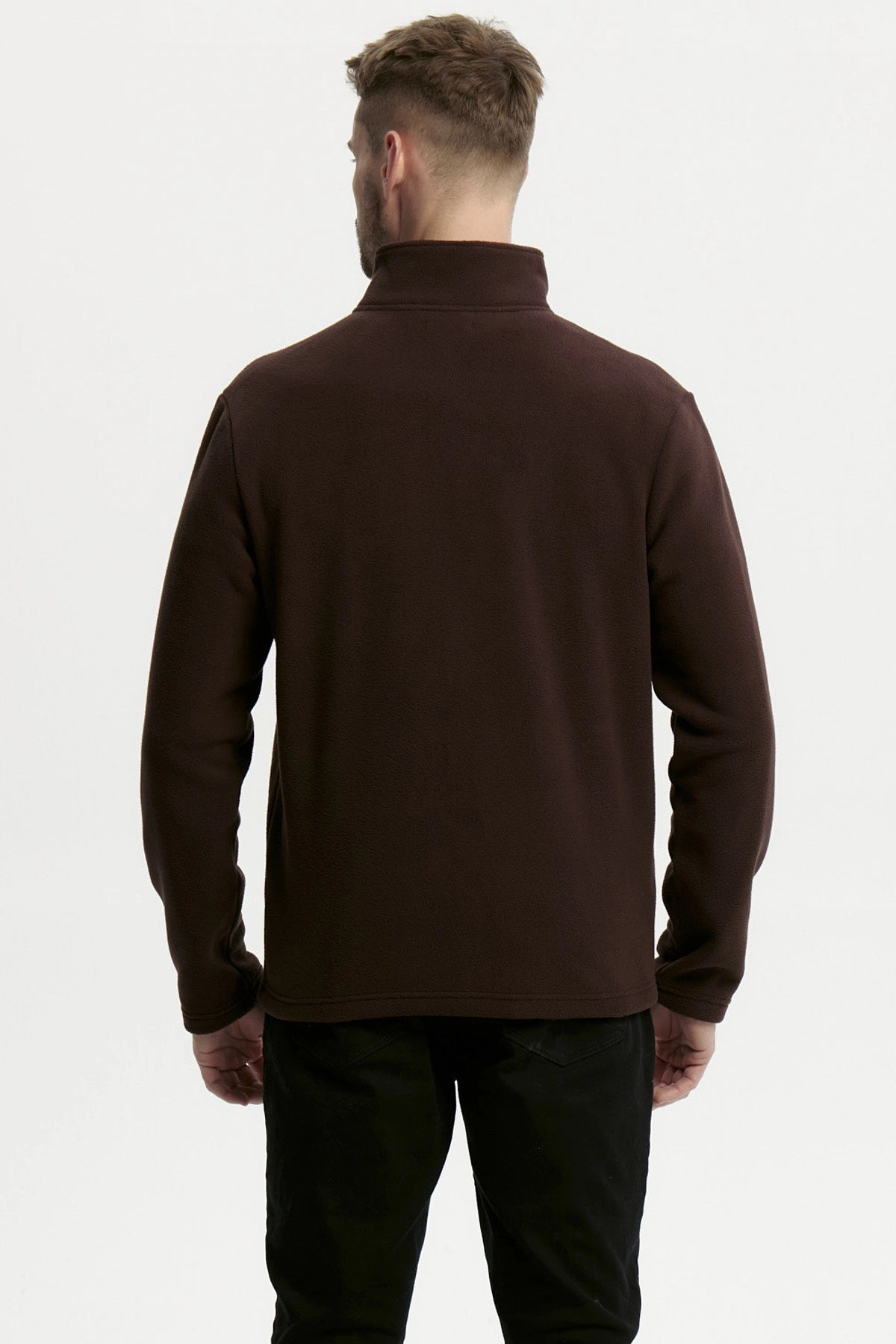 Polar Hombre Liso Café Oscuro