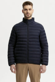 Parka Hombre Básica Azul Marino