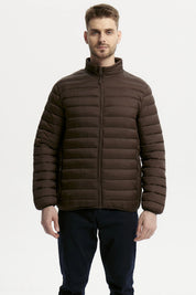 Parka Hombre Básica Chocolate