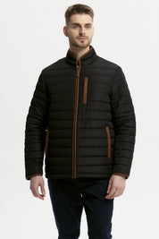 Parka Hombre Slim Negro