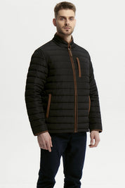 Parka Hombre Slim Negro
