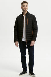 Parka Hombre Slim Negro