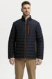 Parka Hombre Slim Azul Marino