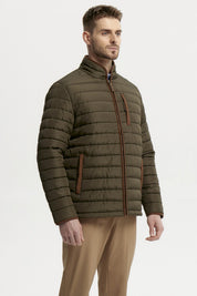 Parka Hombre Slim Verde