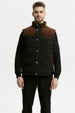 Parka Hombre Slim Negro