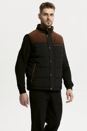 Parka Hombre Slim Negro