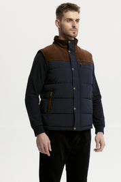 Parka Hombre Slim Azul Marino