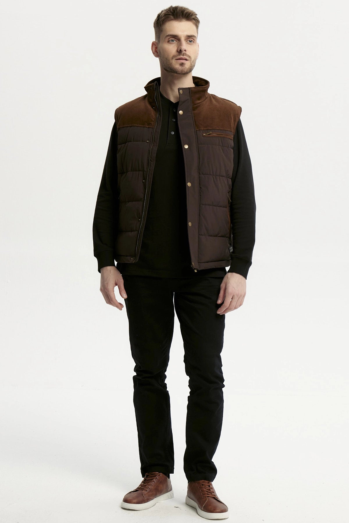 Parka Hombre Slim Chocolate
