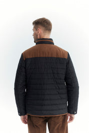 Parka Hombre Slim Negro