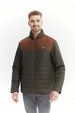 Parka Hombre Slim Verde Olivo