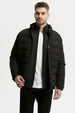 Parka Hombre Slim Negro