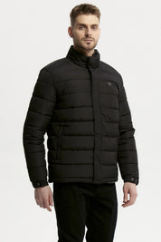 Parka Hombre Slim Negro