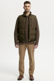 Parka Hombre Slim Verde