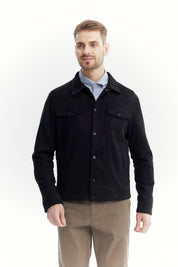 Chaqueta Hombre Slim Negro