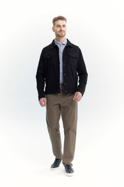 Chaqueta Hombre Slim Negro