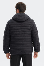 Parka Hombre Slim Negro