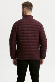 Parka Hombre Básica Burdeo