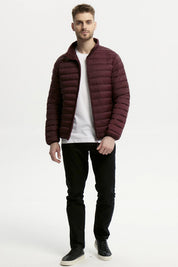 Parka Hombre Básica Burdeo