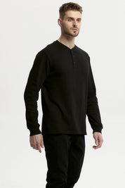 Polera Hombre Slim Negro