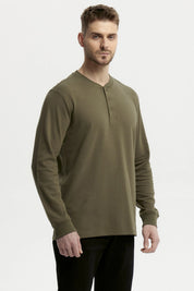 Polera Hombre Slim Verde