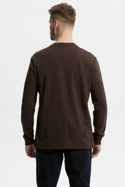 Polera Hombre Slim Chocolate