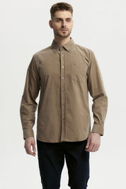 Camisa Hombre Slim Kaki