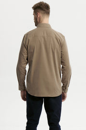 Camisa Hombre Slim Kaki