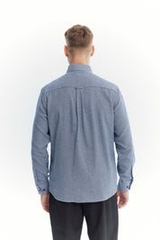 Camisa Hombre Slim Azul Marino