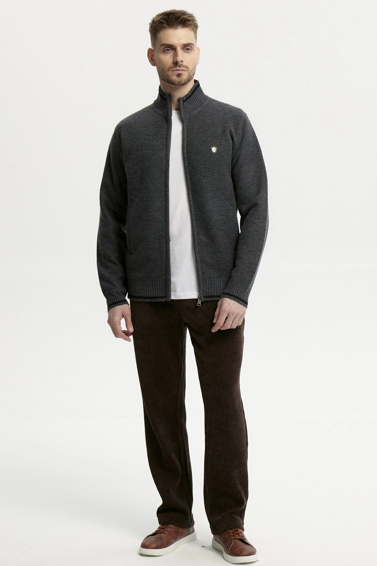 Sweater Hombre Slim Marengo
