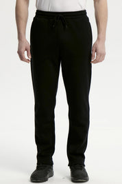 Pantalón Buzo Hombre Calce Recto Negro