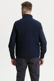 Parka Hombre Slim Azul Marino