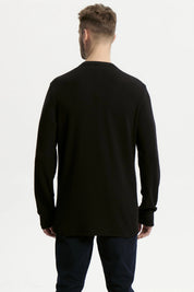 Polera Hombre Slim Negro