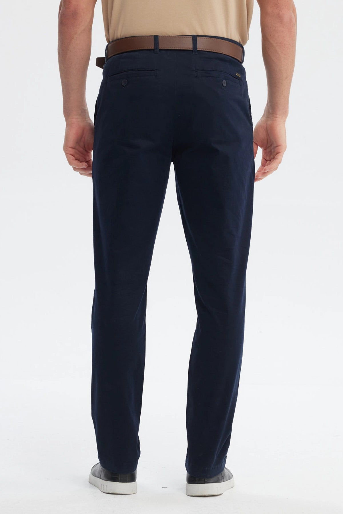 Pantalón Hombre Calce Recto Azul Marino