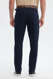 Pantalón Hombre Calce Recto Azul Marino