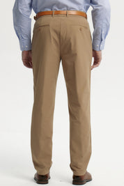 Pantalón Hombre Slim Camel
