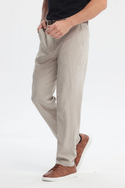 Pantalón hombre slim kaki liso sin estampa con ajuste cómodo y moderno perfecto para cualquier ocasión casual o formal