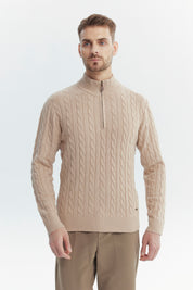 Sweater Hombre Slim Beige